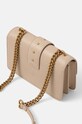 Akcesoria Pinko torebka skórzana 100059.A0F1 beżowy