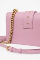 Akcesoria Pinko torebka skórzana 100059.A0F1 różowy