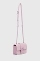 Δερμάτινη τσάντα Pinko 100059.A124 ροζ SS24