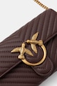 Pinko torebka skórzana brązowy 100062.A0GK