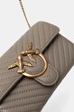 Accesorii Pinko poșetă de piele 100062.A0GK gri