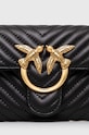 Pinko torebka skórzana czarny 100062.A0GK