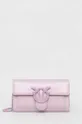 Шкіряний гаманець Pinko фіолетовий