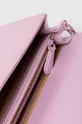 фиолетовой Кожаная сумочка Pinko