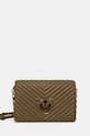 Pinko poseta de piele uni verde 100063.A0VM