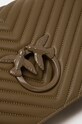 Pinko poseta de piele verde 100063.A0VM