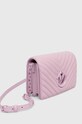 Кожена чанта Pinko 100067.A0VM виолетов AA00