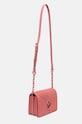 Kožená kabelka Pinko 100067.A0VM ružová AA00