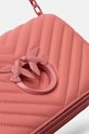 Doplnky Kožená kabelka Pinko 100067.A0VM ružová