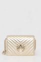 Pinko bőr táska 100067.A1JE arany SS24
