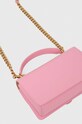 Akcesoria Pinko torebka skórzana 100204.A0F1 różowy