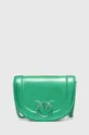 zelena Usnjena torbica Pinko Ženski