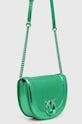 Doplnky Kožená kabelka Pinko 101510.A1JG zelená