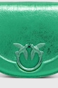 Kožená kabelka Pinko 101510.A1JG zelená