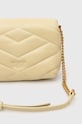 Accesorii Pinko poseta de piele 101584.A1ET bej