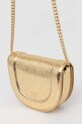 Кожаная сумочка Pinko 101969.A1JG золотой