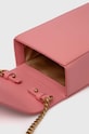 Doplňky Kožená kabelka Pinko 102739.A0F1 růžová
