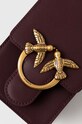 Pinko torebka skórzana fioletowy 102739.A0F1