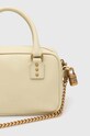 Akcesoria Pinko torebka skórzana 102791.A0F1 beżowy