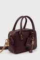 Кожаная сумочка Pinko 102791.A0F1 фиолетовой SS24