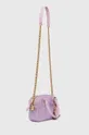Замшевая сумочка Pinko фиолетовой