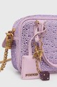 Αξεσουάρ Τσάντα σουέτ Pinko 102791.A1KO μωβ