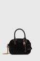 Pinko torebka zamszowa skóra zamszowa czarny 102791.A1KO