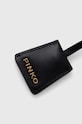 Pinko torebka zamszowa czarny 102791.A1KO