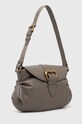 Pinko torebka skórzana 102801.A1MI szary SS24