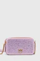 фиолетовой Замшевая сумочка Pinko Женский