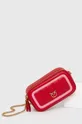 rosso Pinko borsa a mano in pelle Donna