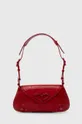 κόκκινο Δερμάτινη τσάντα Pinko Γυναικεία