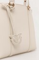 Кожена чанта Pinko бял 102833.A1LF