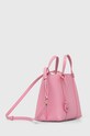 Pinko borsa a mano in pelle 102833.A1LF rosa AA00