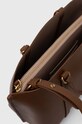 Δερμάτινη τσάντα Pinko καφέ 102833.A1LF