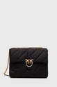 Kabelka Pinko jednofarebný čierna 103347.A05F