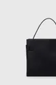 Usnjena torbica Dkny črna