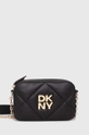 nero Dkny borsa a mano in pelle Donna