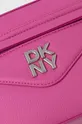 rózsaszín Dkny bőr táska