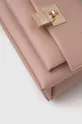 ružová Kožená kabelka Dkny
