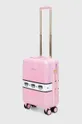 Chiara Ferragni valigia rosa