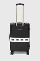 Chiara Ferragni walizka LOGOMANIA 65x42x26 cm 76SB0LA2 czarny SS24