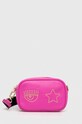 Chiara Ferragni borsetta applique rosa 76SB4BO3
