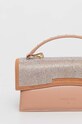 Kožna torba Patrizia Pepe roza 8B0032.L083