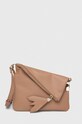 Patrizia Pepe torebka nie mieści A4 beżowy 8B0091.E005