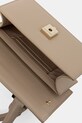 Kožená kabelka Patrizia Pepe 8B0111.L061 béžová