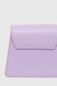 Akcesoria Patrizia Pepe torebka skórzana 8B0174.L061 fioletowy
