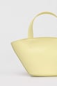 Patrizia Pepe torebka skórzana żółty 8B0175.L095