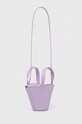 Шкіряна сумочка Patrizia Pepe 8B0175.L095 фіолетовий AA00