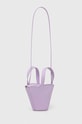 Patrizia Pepe torebka skórzana 8B0175.L095 fioletowy AA00